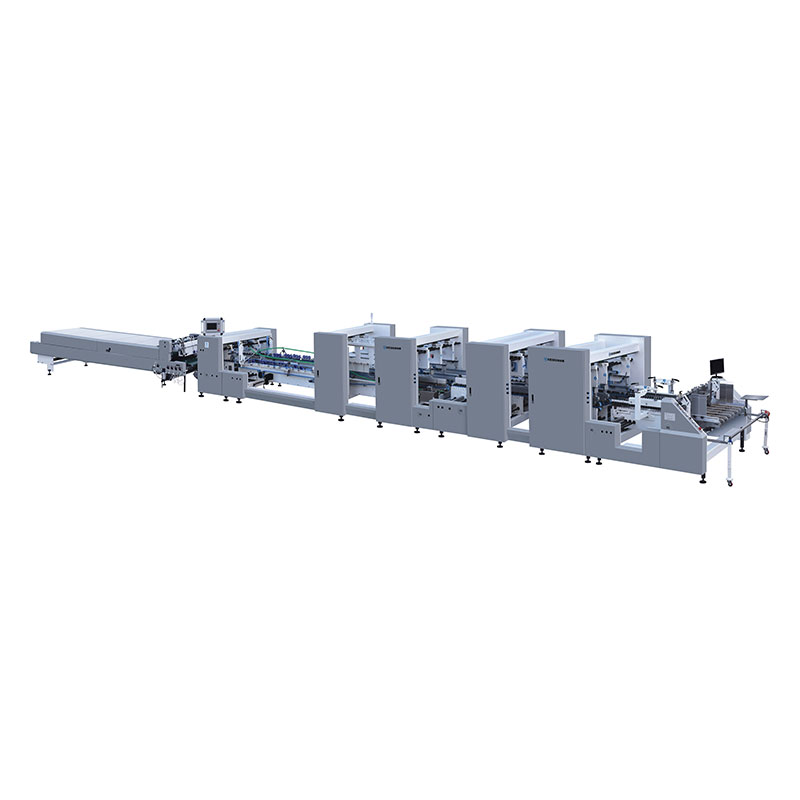 Tự động 4 và 6 thư mục góc gluer